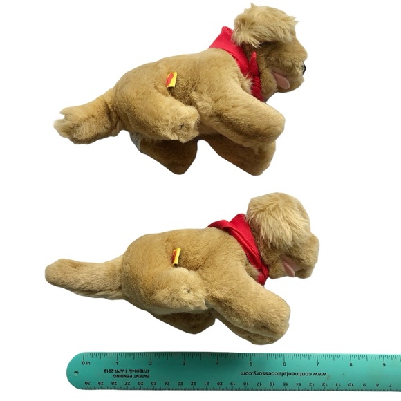 Build a Bear Lil' Bearemy's Kennel Pals 2 Mini Plush Golden Retriever Puppy BAB - Picture 5 of 16